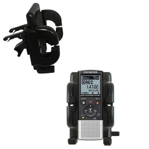 Vent Swivel Car Auto Holder Mount compatible with the Olympus VN-8100PC