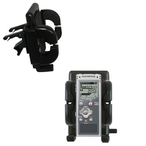 Vent Swivel Car Auto Holder Mount compatible with the Olympus WS-700M