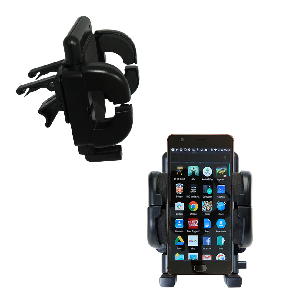 Vent Swivel Car Auto Holder Mount compatible with the OnePlus OnePlus Three / 3