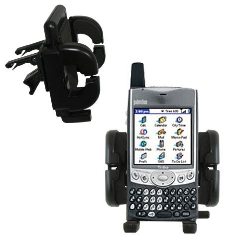 Vent Swivel Car Auto Holder Mount compatible with the Palm palm Treo 600