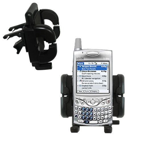 Vent Swivel Car Auto Holder Mount compatible with the Palm palm Treo 650