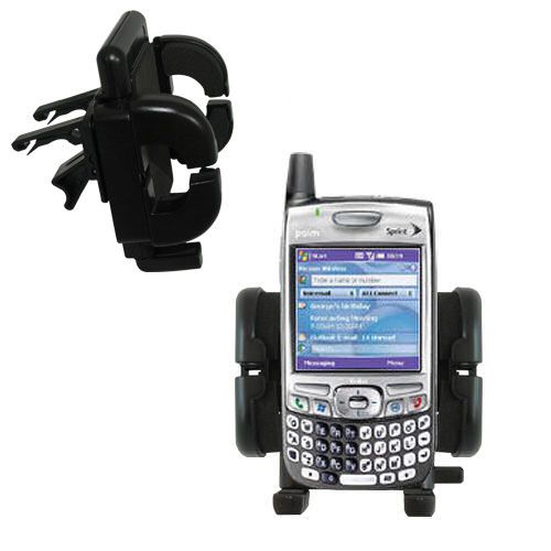 Vent Swivel Car Auto Holder Mount compatible with the Palm Treo 700p