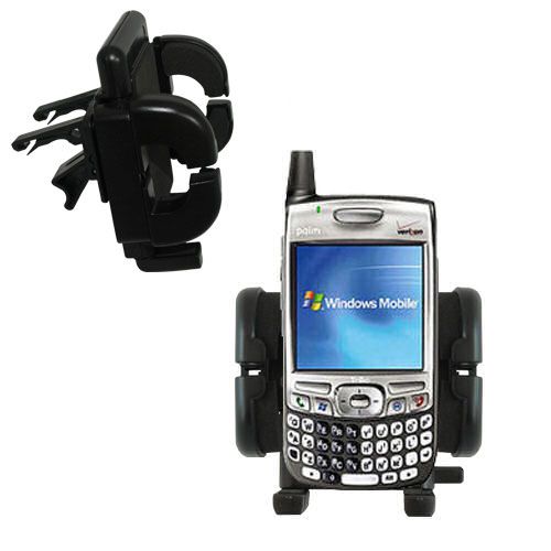 Vent Swivel Car Auto Holder Mount compatible with the Palm Treo 700w
