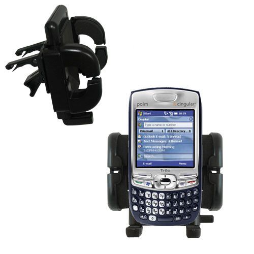 Vent Swivel Car Auto Holder Mount compatible with the Palm Treo 755p