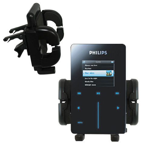 Vent Swivel Car Auto Holder Mount compatible with the Philips GoGear HDD6320