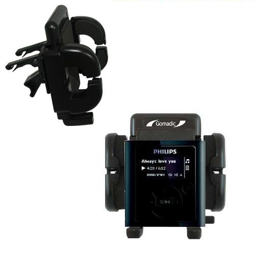 Vent Swivel Car Auto Holder Mount compatible with the Philips GoGear SA1925/37