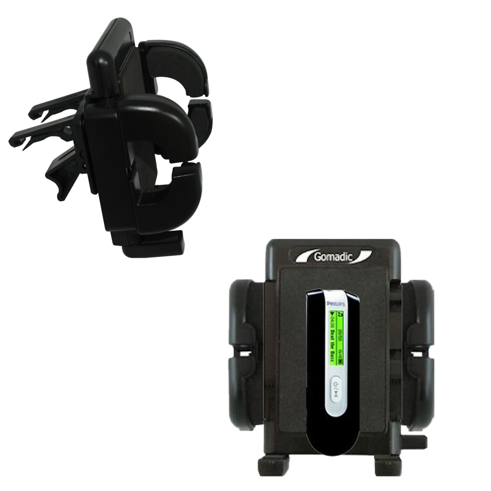 Vent Swivel Car Auto Holder Mount compatible with the Philips GoGear SA2121/37