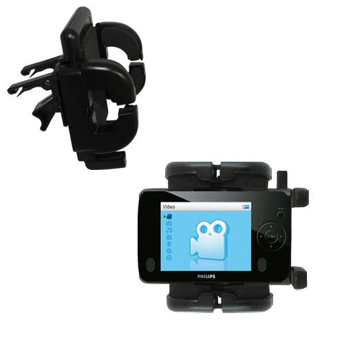 Vent Swivel Car Auto Holder Mount compatible with the Philips GoGear SA3105/37