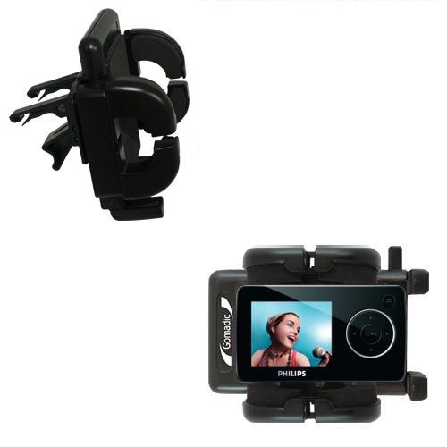 Vent Swivel Car Auto Holder Mount compatible with the Philips GoGear SA3224