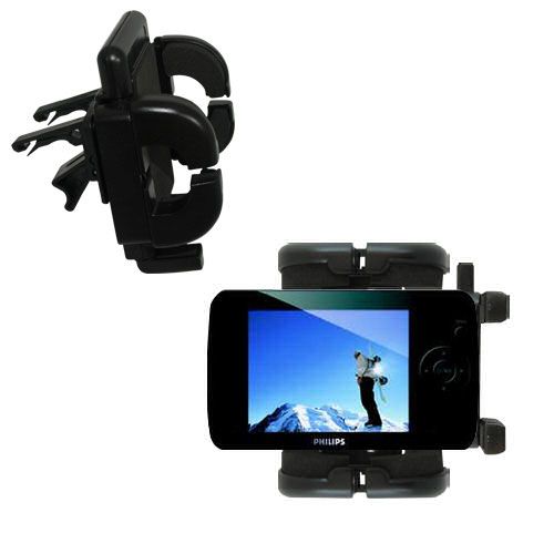 Vent Swivel Car Auto Holder Mount compatible with the Philips GoGear SA6125/37