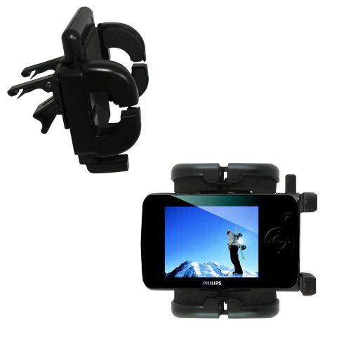 Vent Swivel Car Auto Holder Mount compatible with the Philips GoGear SA6145/37