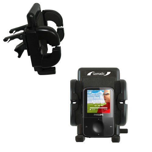Vent Swivel Car Auto Holder Mount compatible with the Philips Gogear Vibe
