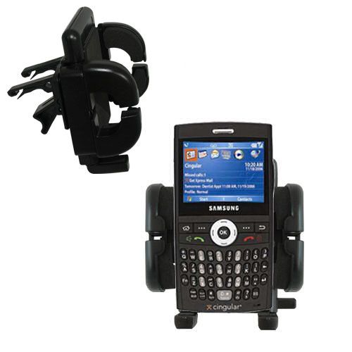 Vent Swivel Car Auto Holder Mount compatible with the Samsung Blackjack i607