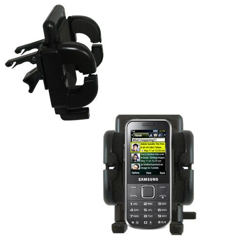 Vent Swivel Car Auto Holder Mount compatible with the Samsung C3530