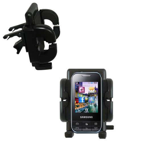 Vent Swivel Car Auto Holder Mount compatible with the Samsung Chat 350