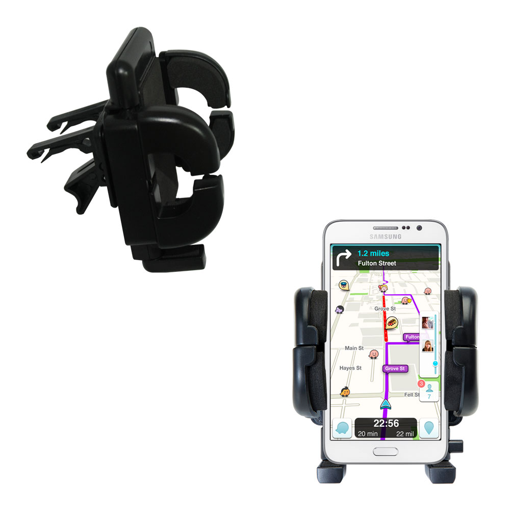 Vent Swivel Car Auto Holder Mount compatible with the Samsung Galaxy Grand Max