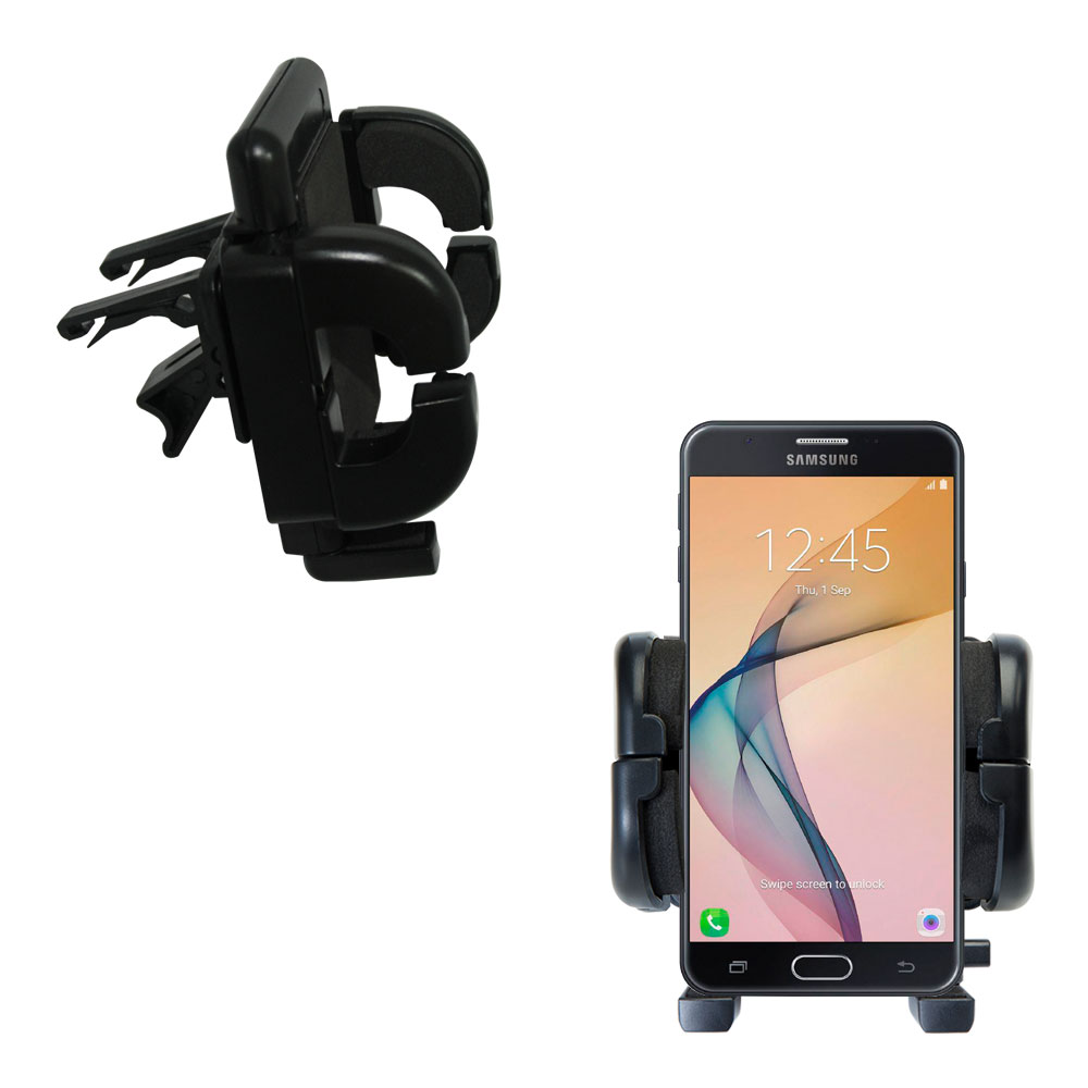Vent Swivel Car Auto Holder Mount compatible with the Samsung Galaxy J7 / J7 Prime