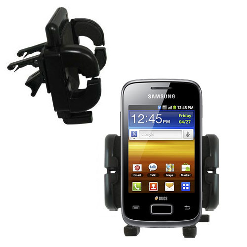 Vent Swivel Car Auto Holder Mount compatible with the Samsung Galaxy Y DUOS