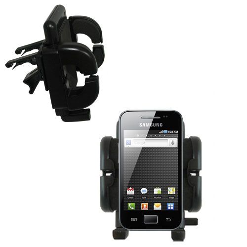 Vent Swivel Car Auto Holder Mount compatible with the Samsung GT-S5830