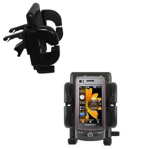 Vent Swivel Car Auto Holder Mount compatible with the Samsung GT-S8300 S8300
