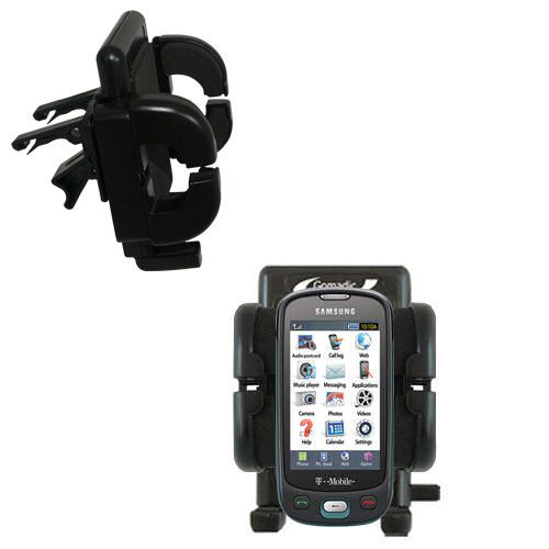 Vent Swivel Car Auto Holder Mount compatible with the Samsung Highlight SGH-T749