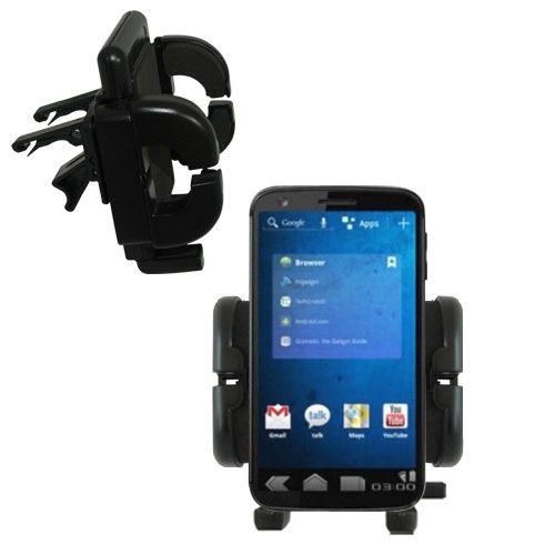 Gomadic Air Vent Clip Based Cradle Holder Car / Auto Mount suitable for the Samsung I9250 - Lifetime Warranty
