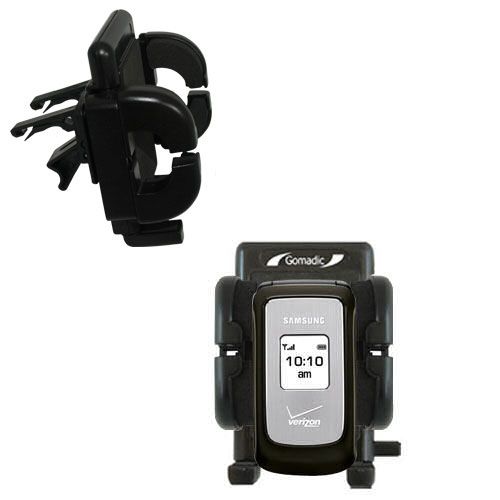 Vent Swivel Car Auto Holder Mount compatible with the Samsung Knack SCH-U310