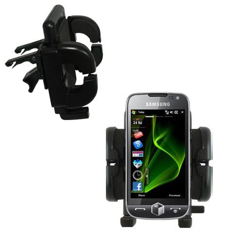 Vent Swivel Car Auto Holder Mount compatible with the Samsung Omnia II