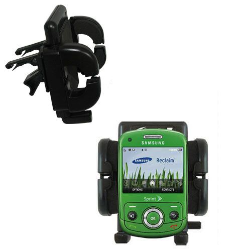 Vent Swivel Car Auto Holder Mount compatible with the Samsung Reclaim SPH-M560