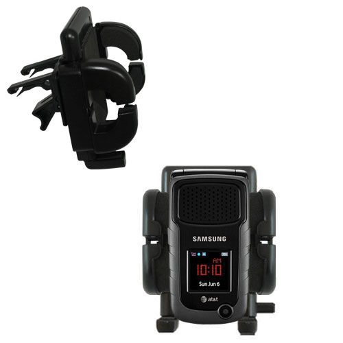 Gomadic Air Vent Clip Based Cradle Holder Car / Auto Mount suitable for the Samsung SGH-A847 - Lifetime Warranty