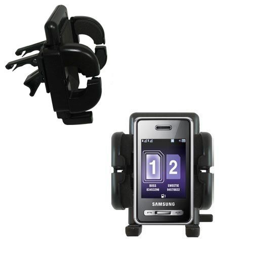 Vent Swivel Car Auto Holder Mount compatible with the Samsung SGH-D980 DUOS