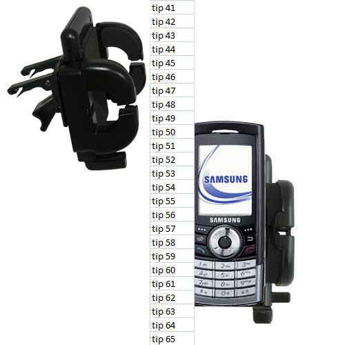 Vent Swivel Car Auto Holder Mount compatible with the Samsung SGH-i310