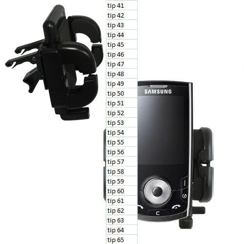 Vent Swivel Car Auto Holder Mount compatible with the Samsung SGH-i560