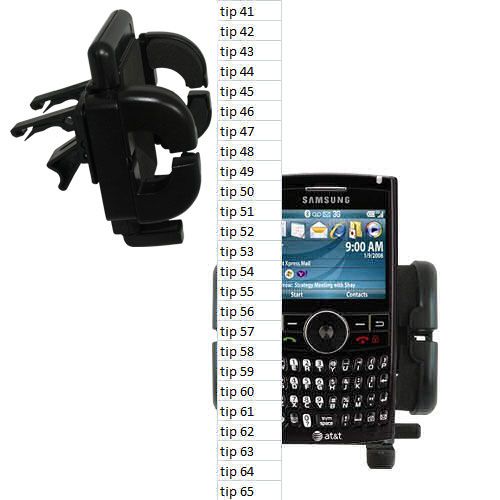 Vent Swivel Car Auto Holder Mount compatible with the Samsung SGH-i617