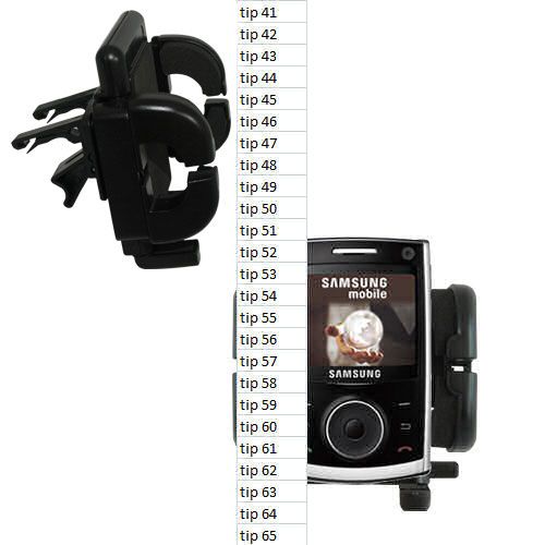 Vent Swivel Car Auto Holder Mount compatible with the Samsung SGH-i620