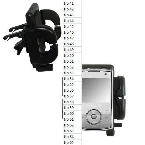 Vent Swivel Car Auto Holder Mount compatible with the Samsung SGH-I640V