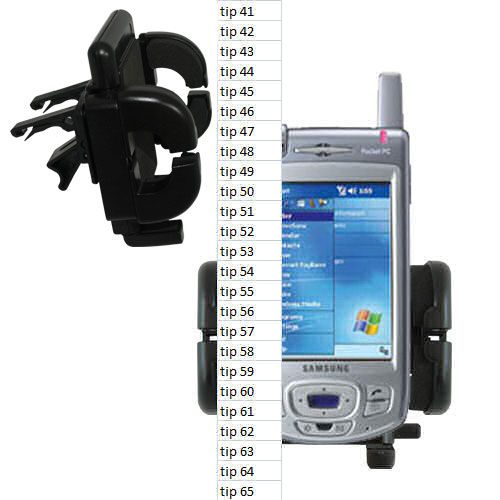 Vent Swivel Car Auto Holder Mount compatible with the Samsung SGH-i700