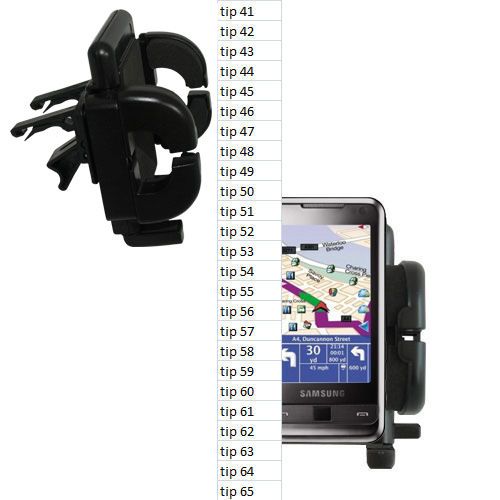 Vent Swivel Car Auto Holder Mount compatible with the Samsung SGH-i900