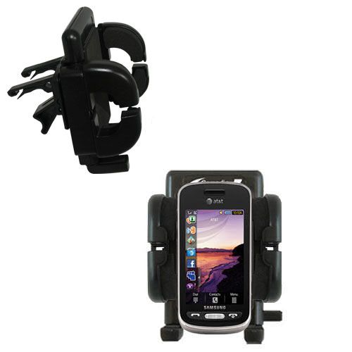 Vent Swivel Car Auto Holder Mount compatible with the Samsung Solstice SGH-A887