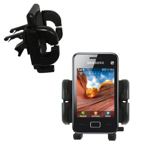 Vent Swivel Car Auto Holder Mount compatible with the Samsung Star 3