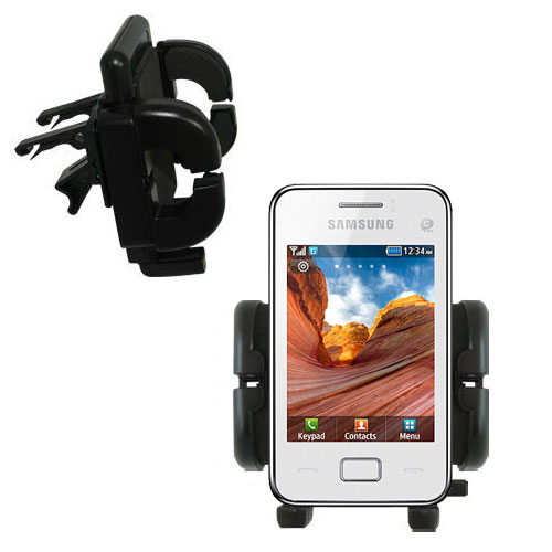 Vent Swivel Car Auto Holder Mount compatible with the Samsung Tocco Lite 2