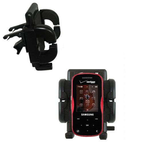 Vent Swivel Car Auto Holder Mount compatible with the Samsung Trance SCH-U490