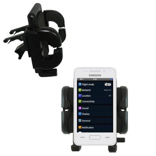 Vent Swivel Car Auto Holder Mount compatible with the Samsung Wave 725