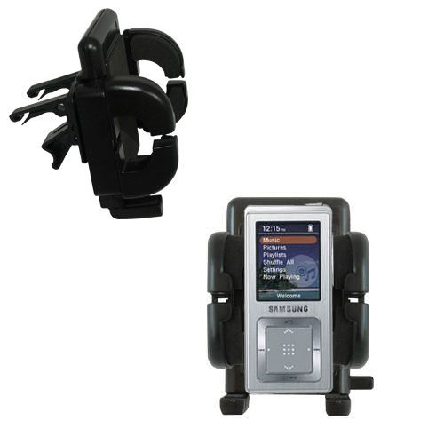 Vent Swivel Car Auto Holder Mount compatible with the Samsung YP-Z5
