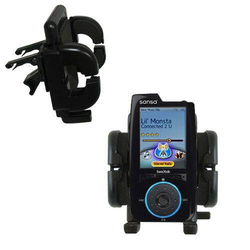 Vent Swivel Car Auto Holder Mount compatible with the Sandisk Sansa View