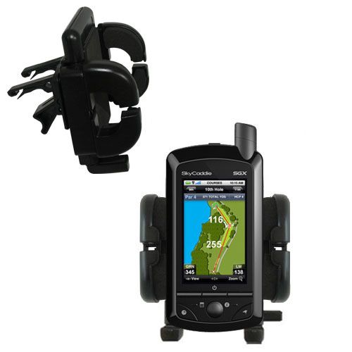 Vent Swivel Car Auto Holder Mount compatible with the SkyGolf SkyCaddie SGX