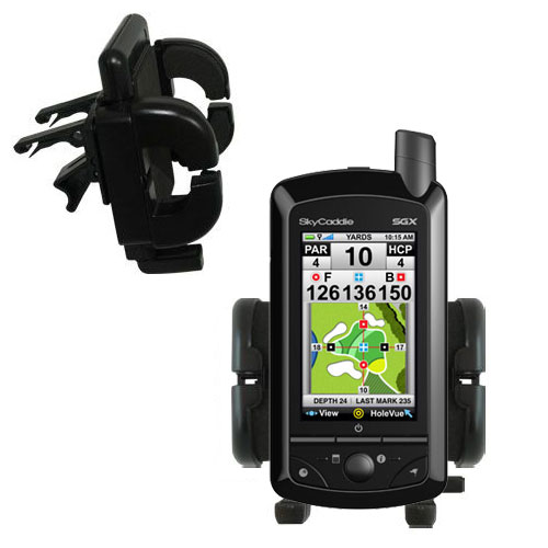 Vent Swivel Car Auto Holder Mount compatible with the SkyGolf SkyCaddie SGXw