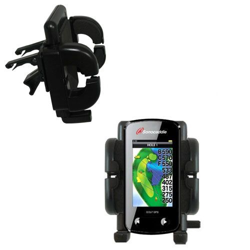 Vent Swivel Car Auto Holder Mount compatible with the Sonocaddie v500 Golf GPS