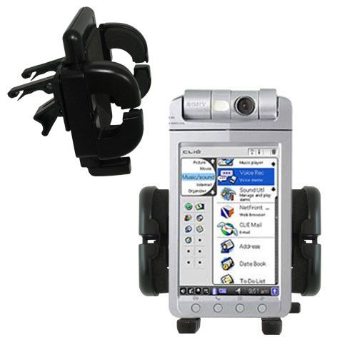Vent Swivel Car Auto Holder Mount compatible with the Sony Clie NX73V