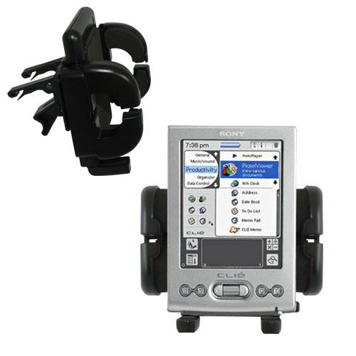 Vent Swivel Car Auto Holder Mount compatible with the Sony Clie TJ35 TJ37